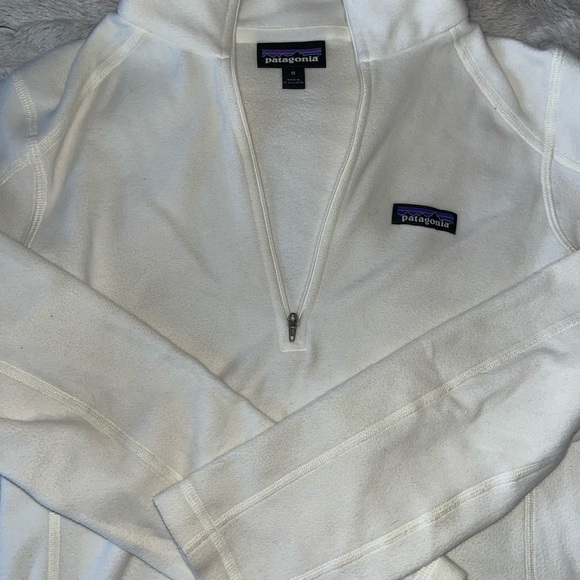 Patagonia Cream Quarterzip - Picture 2 of 4
